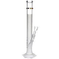 Ehle bang en verre Grace amaté avec bordure coloré 14,5