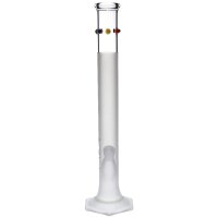 Ehle bang en verre Grace amaté avec bordure coloré 14,5