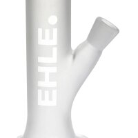 Ehle bang en verre Grace amaté avec bordure coloré 14,5