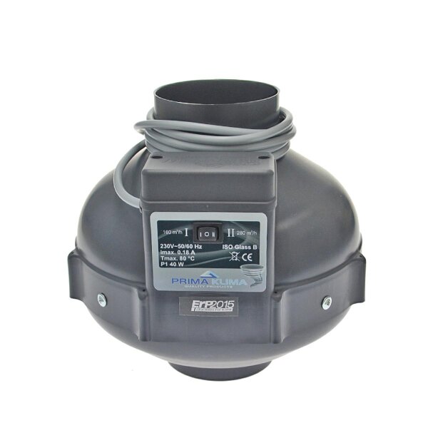 Primaklima Ventilateur 100mm - 160m³ - 280m³