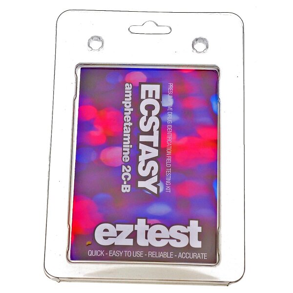 eztest Tube pour lecstasy, (méth) amphétamine, le 2C-B et plus