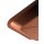 Soucoupe carrée pour pot de fleur, terre cuite, 28,5 x 28,5 cm