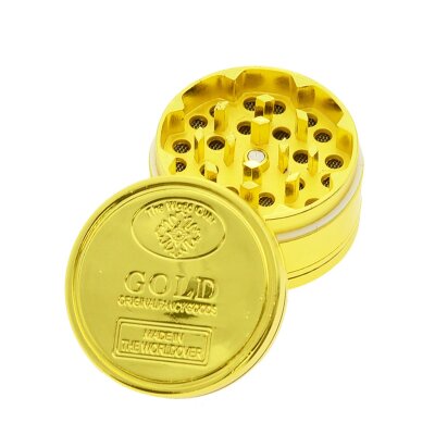 Grinder avec tamis "lingot dor" 50mm