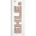 Ehle Bang droite 500ml 18,8mm - Blanc