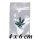Sachets fermeture zip feuille de chanvre - 4x6cm