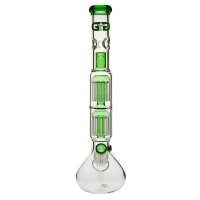 Grace Glass Bong en verre "Massive Green Maya" 50 cm