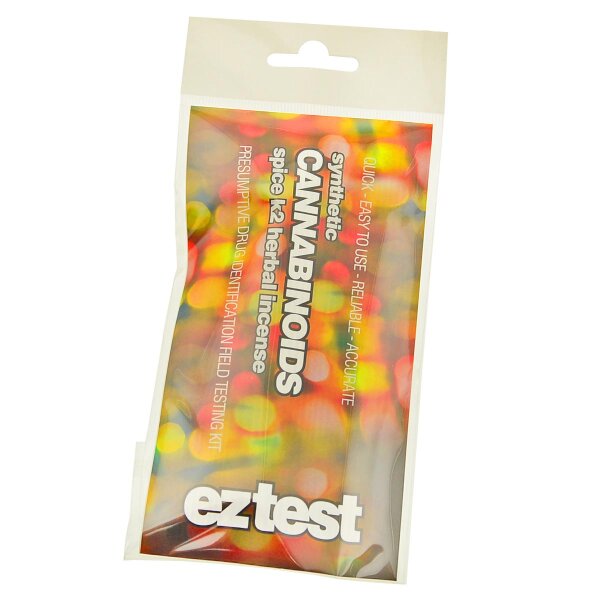 eztest Tube pour cannabinoïdes synthétiques: Spice, K2, Herbal Incense