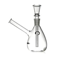 Bang en verre petit avec cassette (10cm)