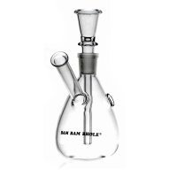 Bang en verre petit avec cassette (10cm)