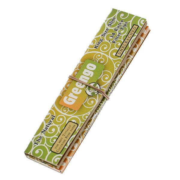 Greengo feuilles à rouler King Size Slim + Tips