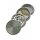 Black Leaf Pollen Grinder avec rainures