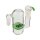 Grace Glass pré-refroidisseur avec percolateur honeycomb 18.8 vert