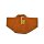 Root Pouch Boxer brun avec poignée - 250 g/m² - 39 L